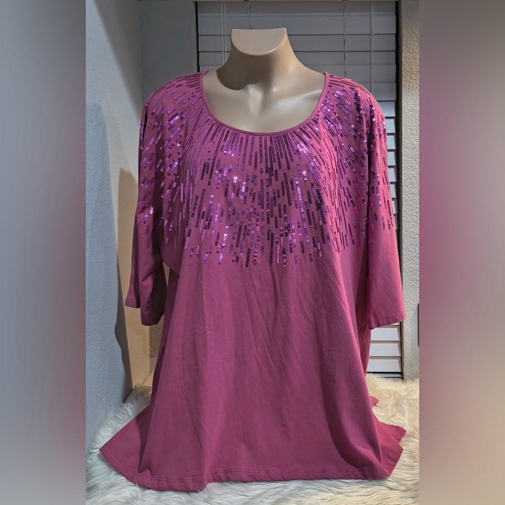 Roaman’s Women’s 5X Top